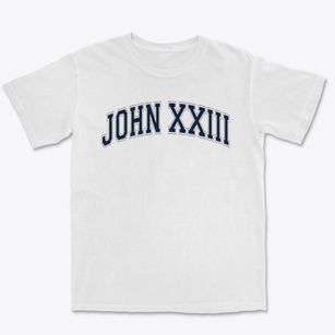 John Xxiii School Varsity Arch Premium Heavyweight T-shirt