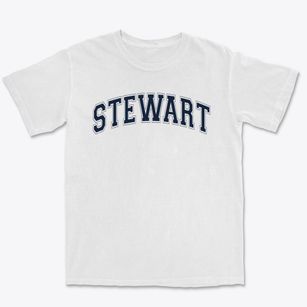 Stewart Primary School Varsity Arch Premium Heavyweight T-shirt