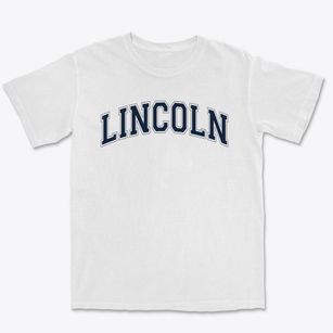 Lincoln Elementary School Varsity Arch Premium Heavyweight T-shirt