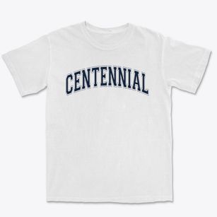 Centennial Middle School Varsity Arch Premium Heavyweight T-shirt