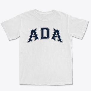 Ada Junior High School Varsity Arch Premium Heavyweight T-shirt