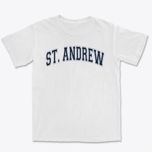 Saint Andrew School Varsity Arch Premium Heavyweight T-shirt