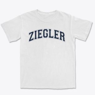 Ziegler Elementary School Varsity Arch Premium Heavyweight T-shirt