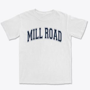 Mill Road Elementary School Varsity Arch Premium Heavyweight T-shirt