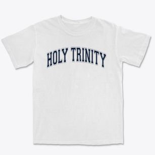 Holy Trinity Lutheran School Varsity Arch Premium Heavyweight T-shirt