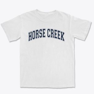 Horse Creek Academy Varsity Arch Premium Heavyweight T-shirt