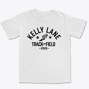 Kelly Lane Middle School Track and Field Premium Heavyweight T-shirt