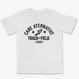 Care Aternative School Track and Field Premium Heavyweight T-shirt