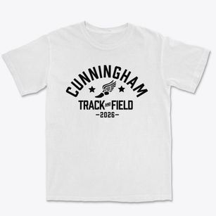 Cunningham Elementary School Track and Field Premium Heavyweight T-shirt