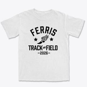 Ferris Elementary School Track and Field Premium Heavyweight T-shirt