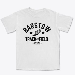 Barstow Memorial School Track and Field Premium Heavyweight T-shirt