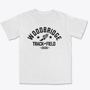 Woodbridge High School Track and Field Premium Heavyweight T-shirt