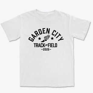 Garden City Elementary School Track and Field Premium Heavyweight T-shirt