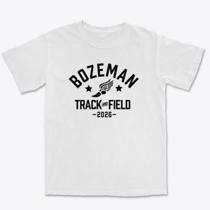 Bozeman Track and Field Premium Heavyweight T-shirt