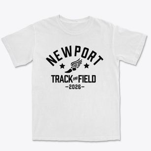Newport High School Track and Field Premium Heavyweight T-shirt