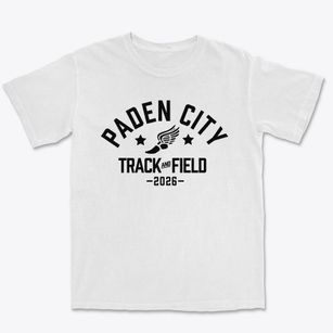 Paden City High School Track and Field Premium Heavyweight T-shirt