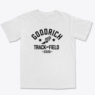 Goodrich Elementary School Track and Field Premium Heavyweight T-shirt
