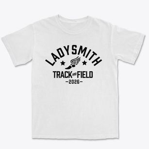 Ladysmith Middle School Track and Field Premium Heavyweight T-shirt