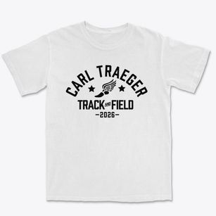 Carl Traeger Elementary School Track and Field Premium Heavyweight T-shirt