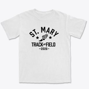 St Mary Parish Track and Field Premium Heavyweight T-shirt