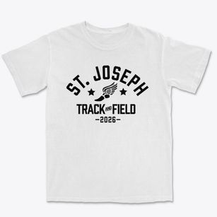 Saint Joseph School Track and Field Premium Heavyweight T-shirt