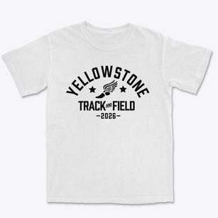 Yellowstone Elementary School Track and Field Premium Heavyweight T-shirt