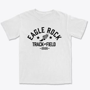 Eagle Rock Montessori School Track and Field Premium Heavyweight T-shirt