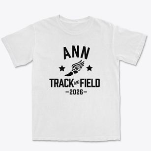 Ann Elementary School Track and Field Premium Heavyweight T-shirt
