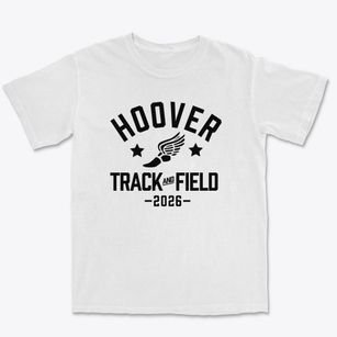 Hoover Elementary School Track and Field Premium Heavyweight T-shirt