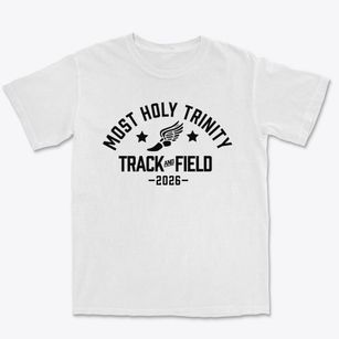Most Holy Trinity School Track and Field Premium Heavyweight T-shirt