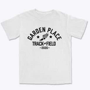 Garden Place Academy Track and Field Premium Heavyweight T-shirt