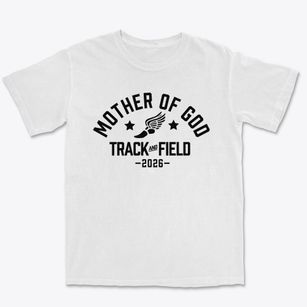 Mother Of God Parish Track and Field Premium Heavyweight T-shirt