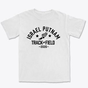 Israel Putnam Elementary School Track and Field Premium Heavyweight T-shirt