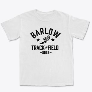 Joel Barlow High School Track and Field Premium Heavyweight T-shirt