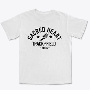 Sacred Heart Elementary School Track and Field Premium Heavyweight T-shirt