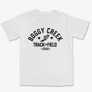 Boggy Creek Elementary School Track and Field Premium Heavyweight T-shirt