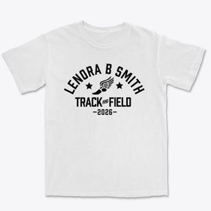Lenora B Smith Elementary School Track and Field Premium Heavyweight T-shirt