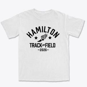 Hamilton High School Track and Field Premium Heavyweight T-shirt
