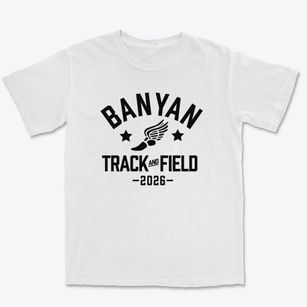 Banyan Elementary School Track and Field Premium Heavyweight T-shirt