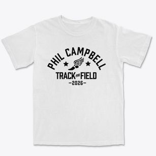 Phil Campbell Elementary School Track and Field Premium Heavyweight T-shirt