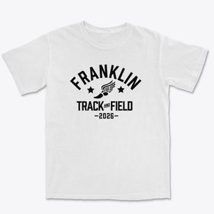 Franklin Middle School Track and Field Premium Heavyweight T-shirt