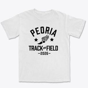 Peoria Hebrew Day School Track and Field Premium Heavyweight T-shirt