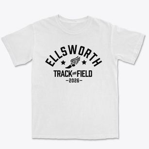 Ellsworth Elementary School Track and Field Premium Heavyweight T-shirt
