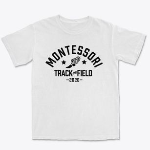 Montessori Academy In The Oaks Track and Field Premium Heavyweight T-shirt