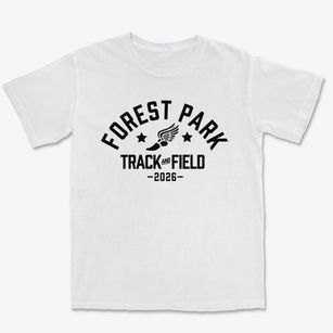Forest Park Elementary School Track and Field Premium Heavyweight T-shirt