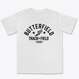 Butterfield Elementary School Track and Field Premium Heavyweight T-shirt