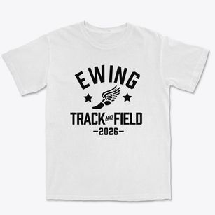 Ewing Elementary School Track and Field Premium Heavyweight T-shirt