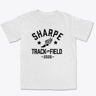 Sharpe Elementary School Track and Field Premium Heavyweight T-shirt