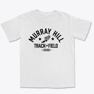 Murray Hill Middle School Track and Field Premium Heavyweight T-shirt