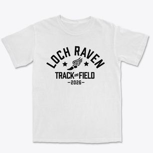 Loch Raven High School Track and Field Premium Heavyweight T-shirt